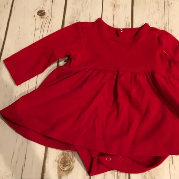 Primary red bubble dress - Picture 2 of 5